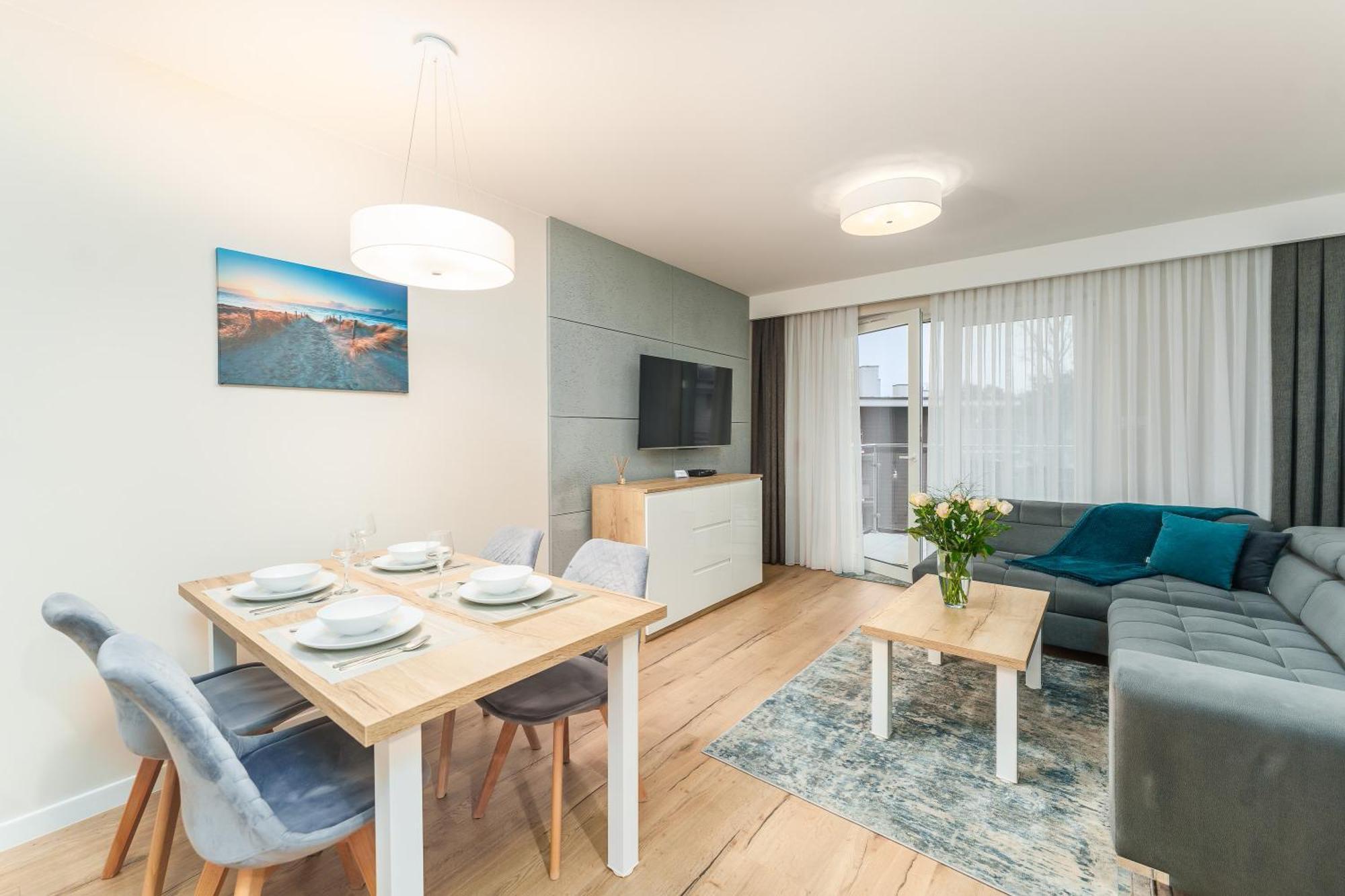 Apartament Szafir W Budynku Basenowym Morska Klifowa Rewal Exterior photo
